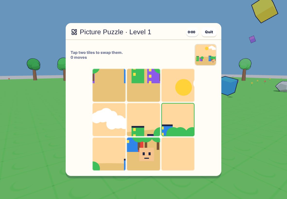 FamilyBlox puzzle